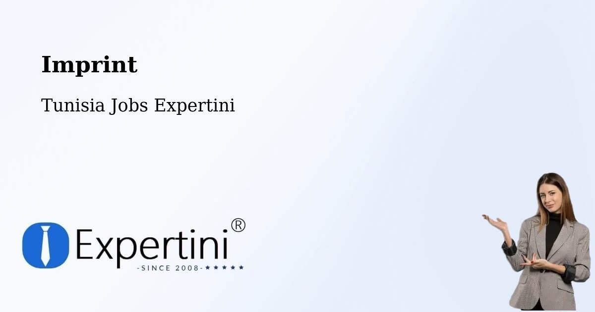 Imprint – Ariana - Tunisia Jobs Expertini